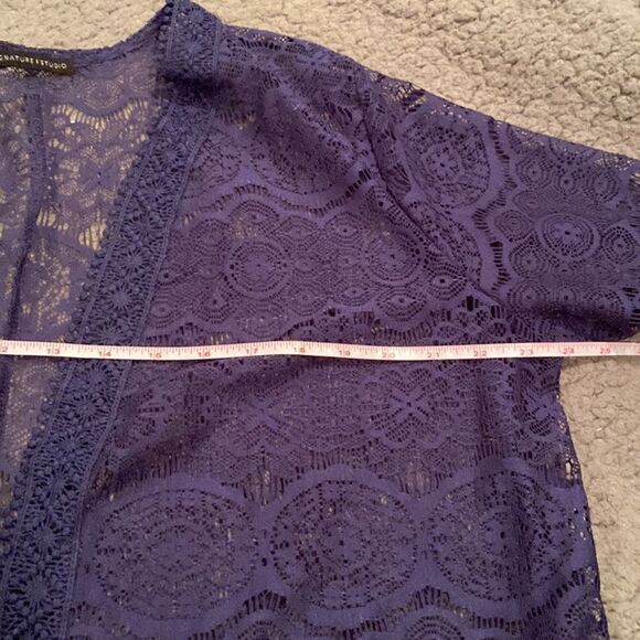 Signature Studio Navy Kimono - Picture 9 of 11